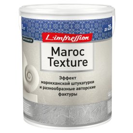Покрытие декоративное LIMPRESSION Maroc Texture с эффектом марокканской штукатурки 8кг, арт.150-373