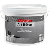 Покрытие декоративное структурное LIMPRESSION Art Beton с эффектом бетона 9л, арт. 150-352