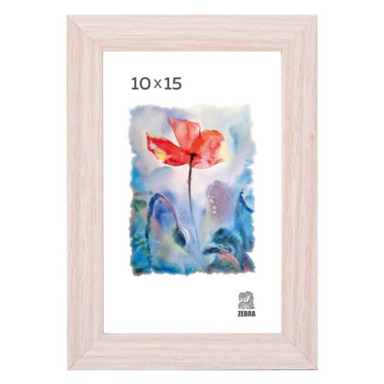 Фоторамка Зебра 100х150мм МДФ крем-брюле