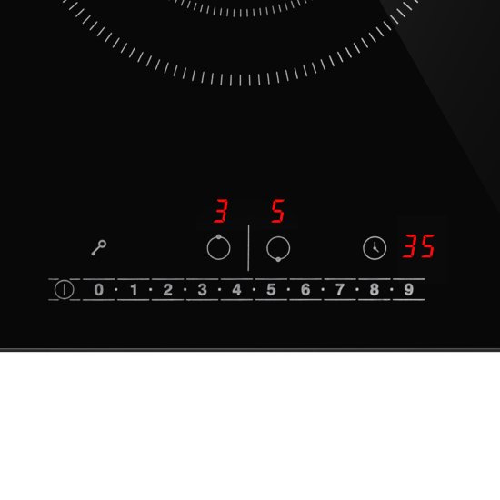 Электрическая варочная панель MAUNFELD AVCE3025SDBK 29x5.4x51 см 2 конфорки цвет черный