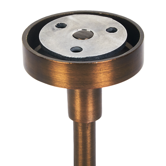 Держатель для штанги потолочный металл цвет античная медь 11.5 см