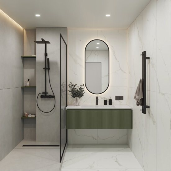 Керамогранит LB Ceramics Иней белый 600х600х8 мм (5 шт.=1,8 кв.м)