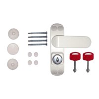 Блокиратор оконный Sash Lock белый