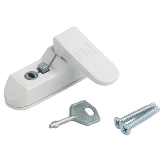 Блокиратор оконный Sash Lock белый