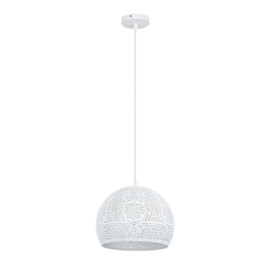 Светильник подвесной ARTE LAMP Селеста E27 1х40Вт металл белый