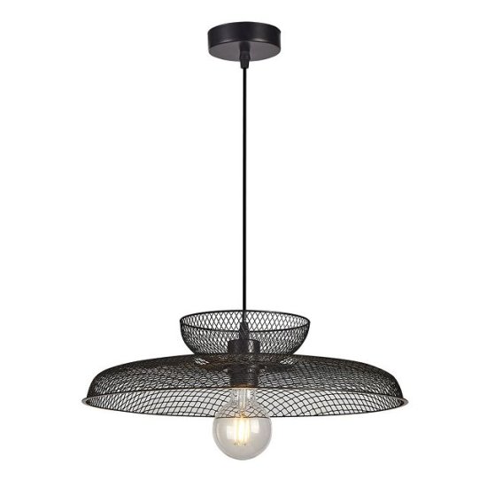 Светильник подвесной ARTE LAMP Кастелло E27 1х40Вт металл черный