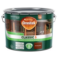 Средство деревозащитное OMNITEX Classic S 9л красное дерево арт.50037229