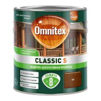 Средство деревозащитное OMNITEX Classic S 2,5л тик арт.50037218