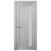 Полотно дверное BELWOODDOORS Челси-2 Ясень рибейра стекло 200х70см