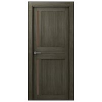 Полотно дверное BELWOODDOORS Мадрид-04 Анкор стекло мателюкс бронза 200х70см экошпон