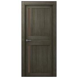 Полотно дверное BELWOODDOORS Мадрид-04 Анкор стекло мателюкс бронза 200х70см экошпон