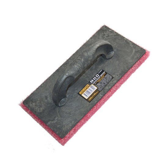 Терка штукатурная с твердой губкой Korvus 140х280 мм