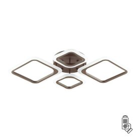 Люстра LUMION Ledio Kami 4521/72CL LEDx72Вт коричневая + белая