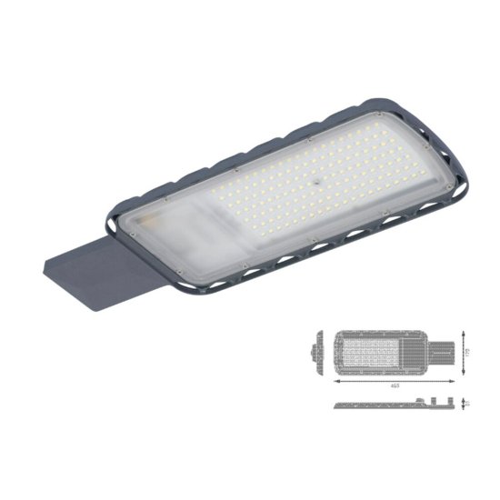 Светильник уличный светодиодный Ledvance Urban Lite L 4000К 100 Вт консольный IP65 (4058075678156)