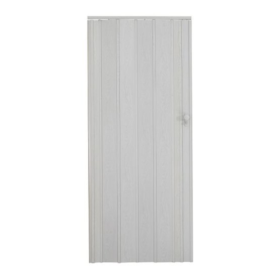 Дверь складная BESTENHAUS МЭРИ/MARY DOOR ПВХ 2030х850х12мм жёсткое соединение дуб белый