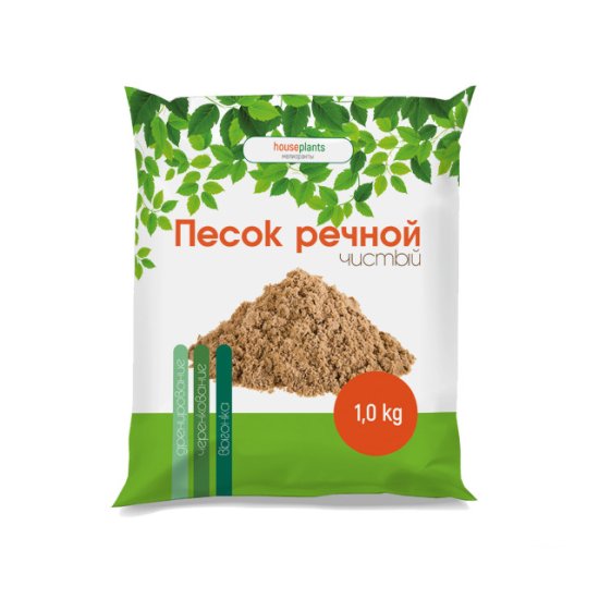 Песок речной СЕЛИГЕР-АГРО чистый 1кг