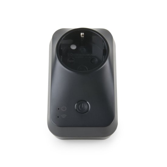 Умная розетка Elektrostandard Minimir Home (a054336) черная матовая с заземлением