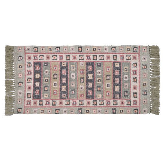 Коврик грязезащитный KREAFORTA Cauvery 60x120 см полиэстер цвет зеленый