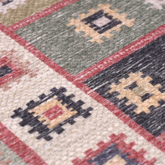 Коврик грязезащитный KREAFORTA Cauvery 60x120 см полиэстер цвет зеленый