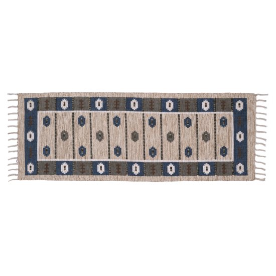 Коврик грязезащитный KREAFORTA Cauvery 60x180 см хлопок цвет бежевый