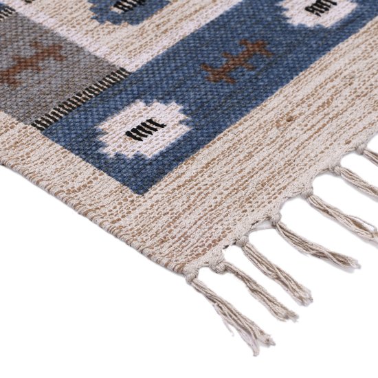 Коврик грязезащитный KREAFORTA Cauvery 60x120 см хлопок цвет бежевый