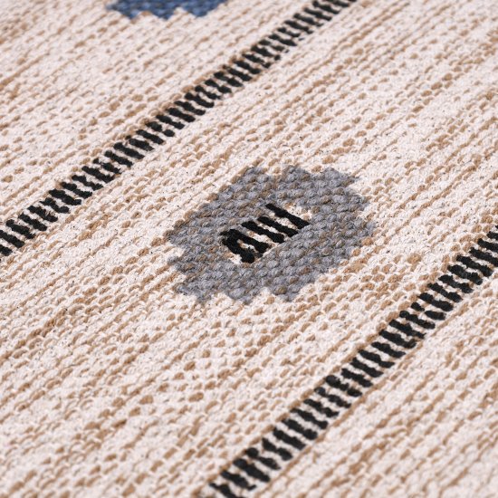 Коврик грязезащитный KREAFORTA Cauvery 60x120 см хлопок цвет бежевый