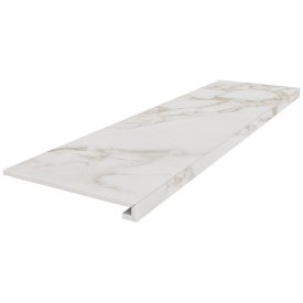 Ступень клееная Kerama Marazzi Монте Тиберио серая светлая матовая 1195х330х9 мм