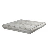 Ступень угловая Kerama Marazzi Терраса серая правая 300х300х8 мм