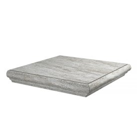 Ступень угловая Kerama Marazzi Терраса серая правая 300х300х8 мм