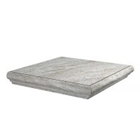 Ступень угловая Kerama Marazzi Терраса серая левая 300х300х8 мм