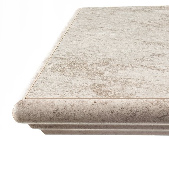 Ступень угловая Kerama Marazzi Терраса серая левая 300х300х8 мм