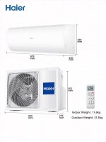 Сплит-система инверторная Haier AS70HPE1HRA/1U70HPE1FRA 1890 Вт WI-FI охлаждение/обогрев