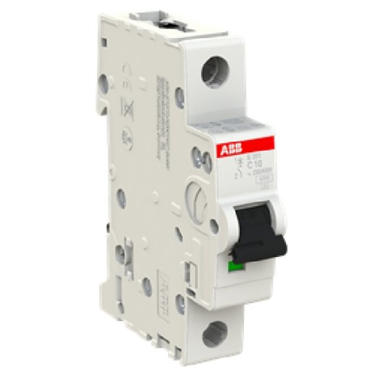 Выключатель автоматический ABB однополюсной 10А С S201 6кА