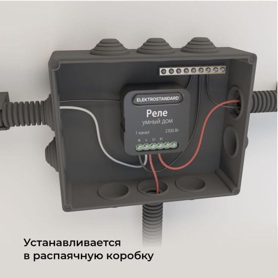 Умное реле Elektrostandard 76006/00 2300 Вт одноканальное