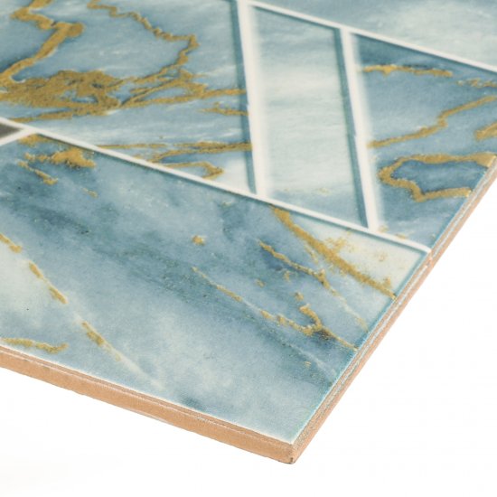 Плитка декор Axima Виченца мультиколор d1 400x280x8 мм