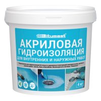Гидроизоляция ариловая BITUMAST 4 кг, арт.4607952900400