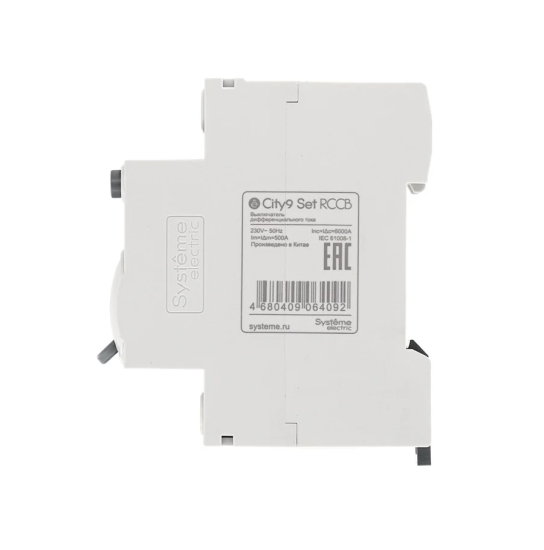 УЗО Systeme Electric City9 set вдт 25а 2p 30ма тип-a 230в C9R68225