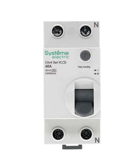 УЗО Systeme Electric City9 set вдт а 2p  40а 30ма тип-a 230в C9R68225