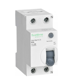 УЗО Systeme Electric City9 set вдт а 2p 63а 30ма тип-a 230в C9R68225