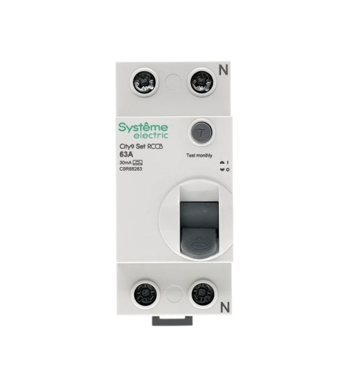 УЗО Systeme Electric City9 set вдт а 2p 63а 30ма тип-a 230в C9R68225
