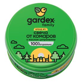 Свеча GARDEX Family репеллентная от комаров 30ч/г