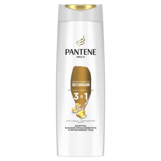 Шампунь Pantene Pro-V 3в1 Интенсивное Восстановление 360 мл