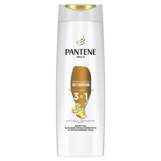 Шампунь Pantene Pro-V 3в1 Интенсивное Восстановление 360 мл