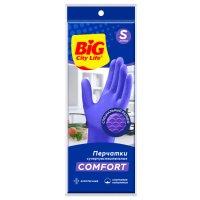 Перчатки BIG CITY LIFE Comfort латексные суперчувствительные размер S