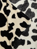 Плед Далматинец 150x200 см фланель цвет черно-белый