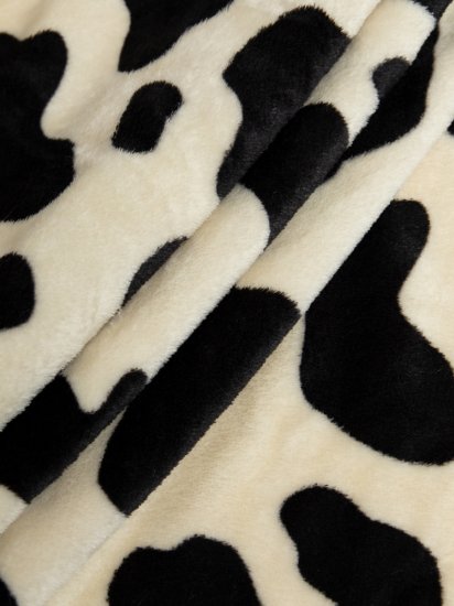 Плед Далматинец 150x200 см фланель цвет черно-белый