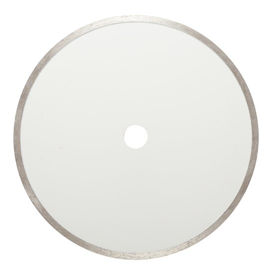 Диск алмазный по керамике КМ 230х22,2х2,6 мм сплошной мокрый рез СТМ