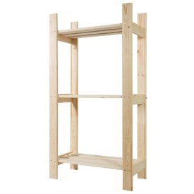 Стеллаж 3 полки 115x63x24см хвоя