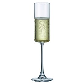 Набор бокалов CRYSTAL BOHEMIA Junco 2шт 160мл шампанское стекло