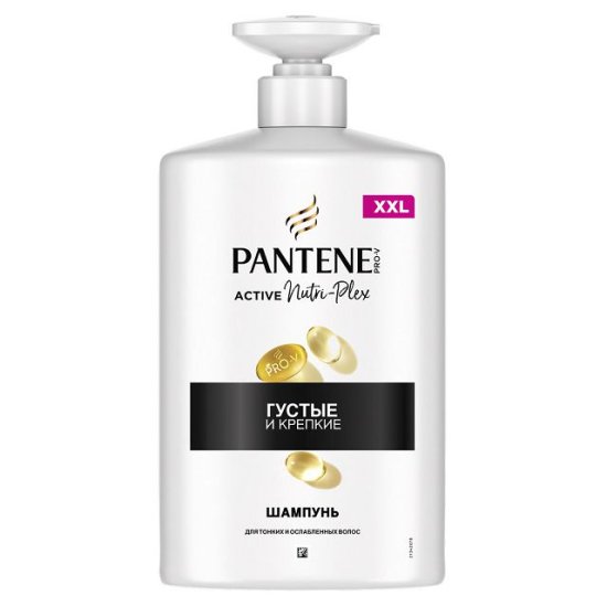 Шампунь Pantene Pro-V Густые и Крепкие 900 мл
